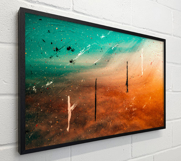 Orange Cosmic Drifts