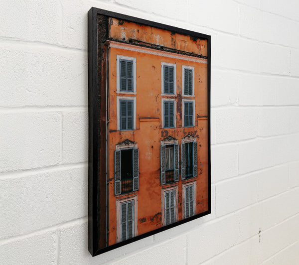 Rustic Orange Facade
