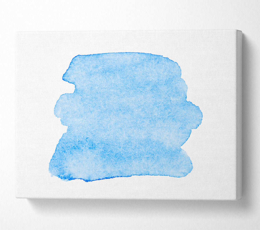  A Canvas Print of Azure Abstract Dreamscape Canvas Print