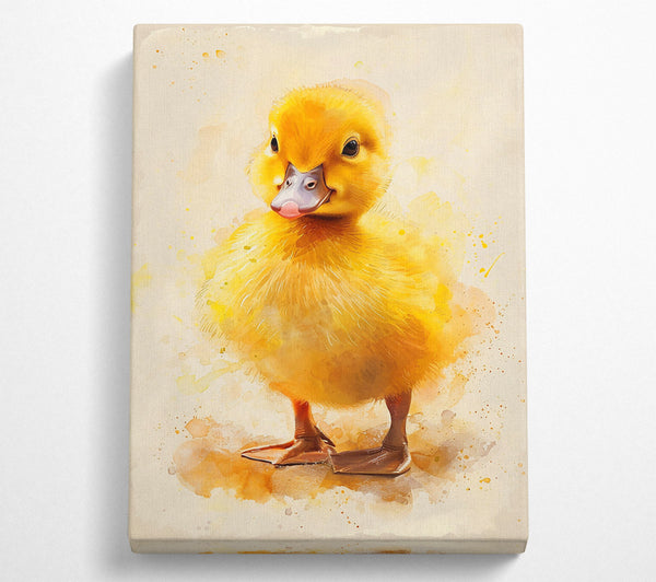  A Canvas Print of Golden Duckling Dreams Canvas Wall Art