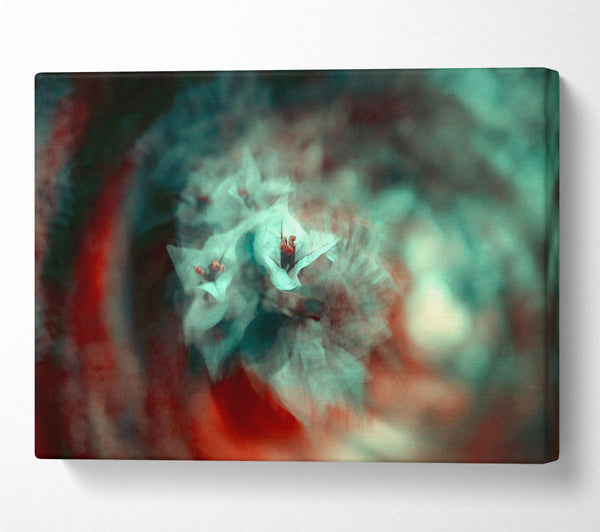  A Canvas Print of Emerald Bloom Dream Canvas Print