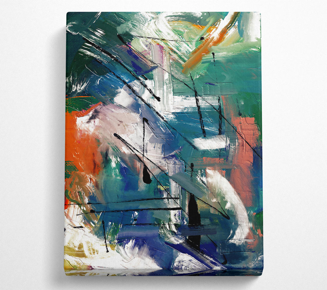  A Canvas Print of Loading... Canvas Print
