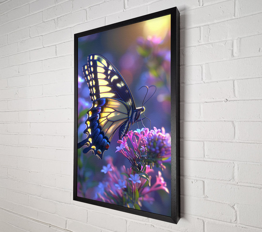  A Canvas Print of Golden Wings Of Dawn Canvas Wall Art