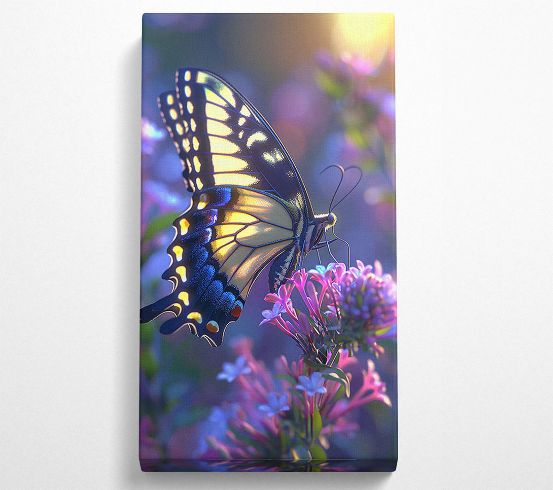  A Canvas Print of Golden Wings Of Dawn Canvas Wall Art