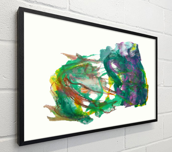Emerald Swirls And Hues