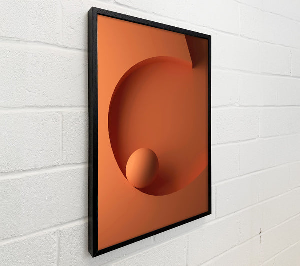 Bright Orange Ball