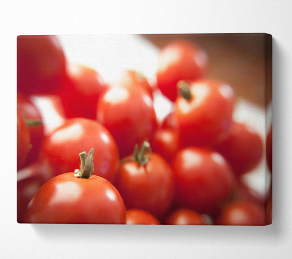  A Canvas Print of Crimson Cherry Pile Canvas Wall Art