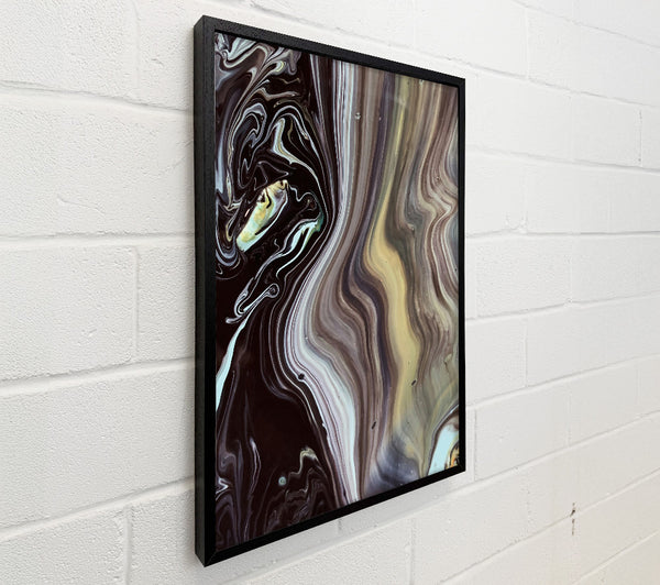 Black And Gold Swirls