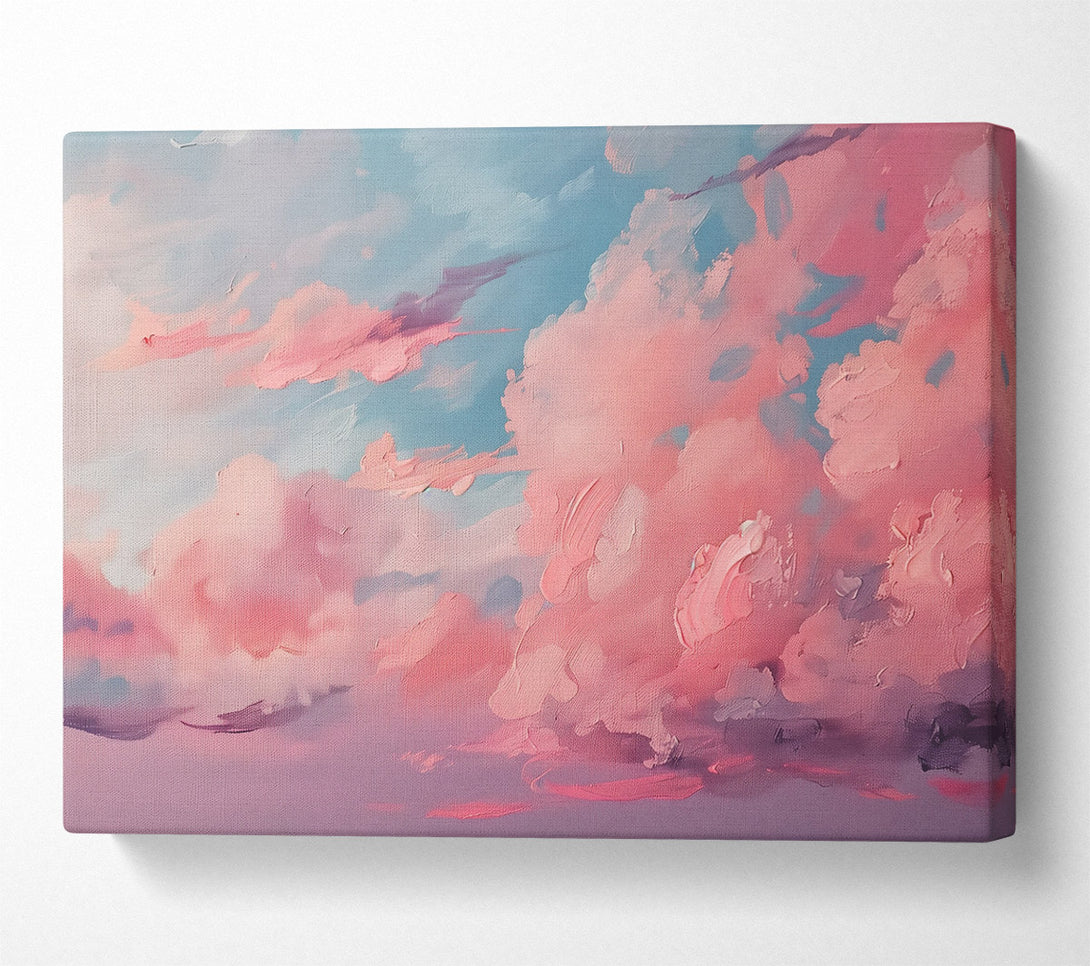  A Canvas Print of Pink Cloudscape Dreams Canvas Print
