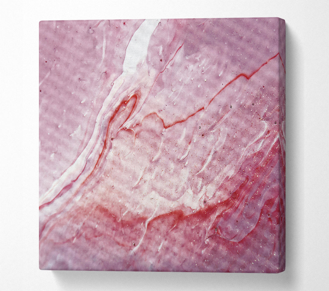  A Canvas Print of Rose Gold Swirls Canvas Art