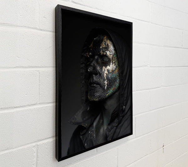 Blackened Gold Portrait