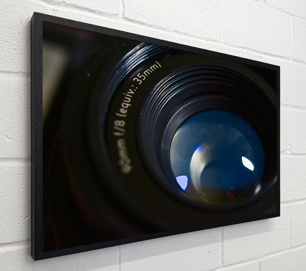 Blue Lens Reflection
