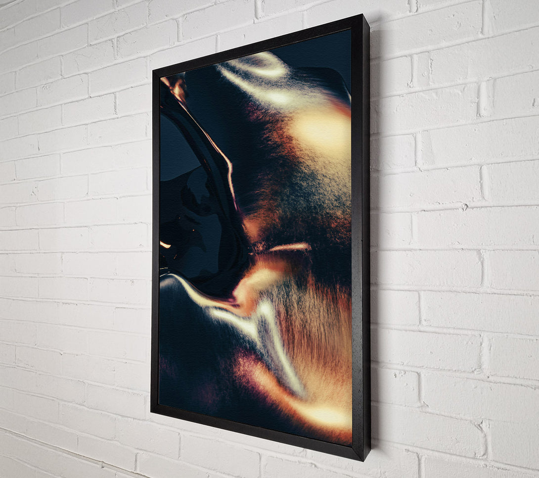  A Canvas Print of Golden Light Flowing Canvas Art