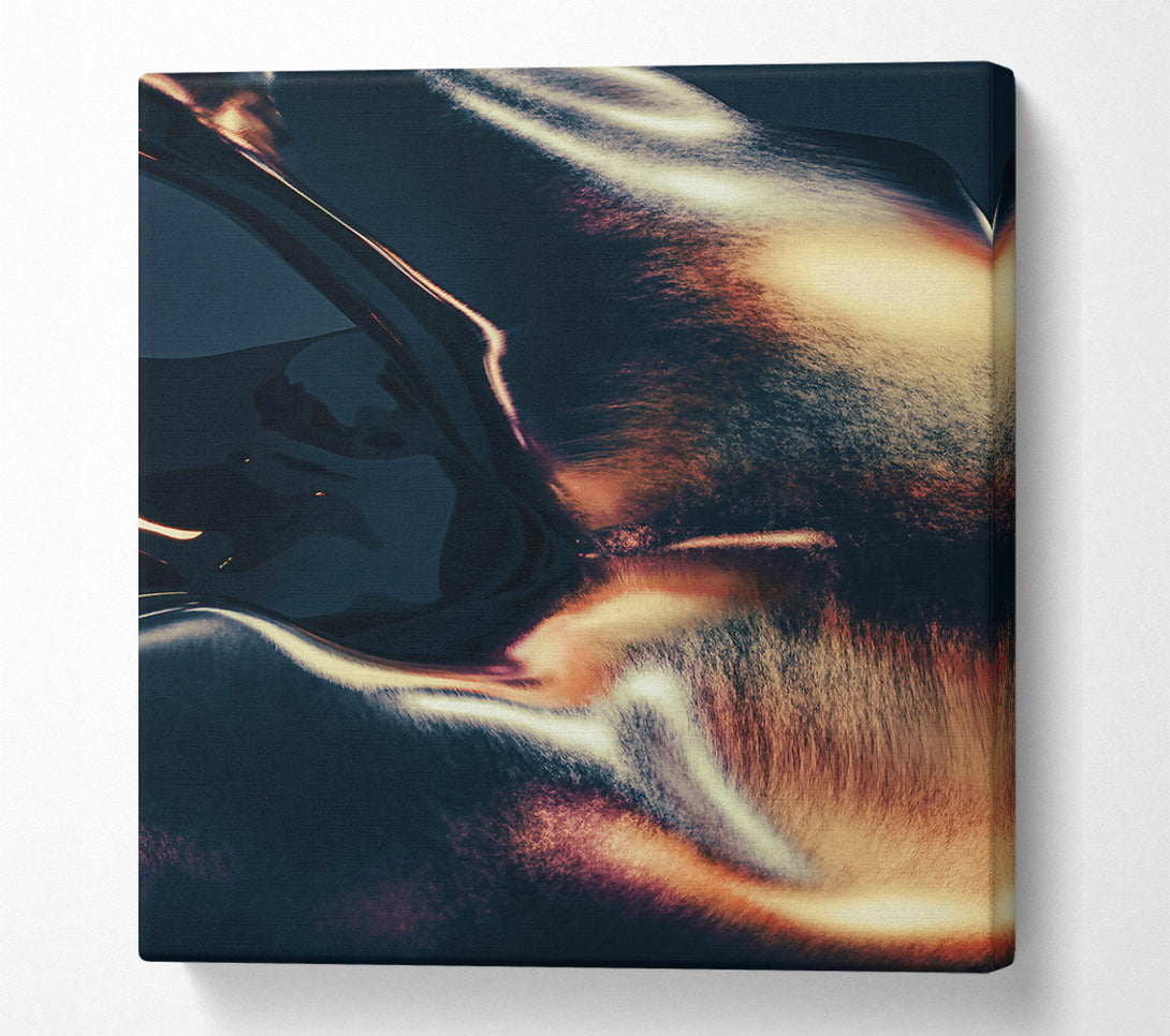  A Canvas Print of Golden Light Flowing Canvas Art