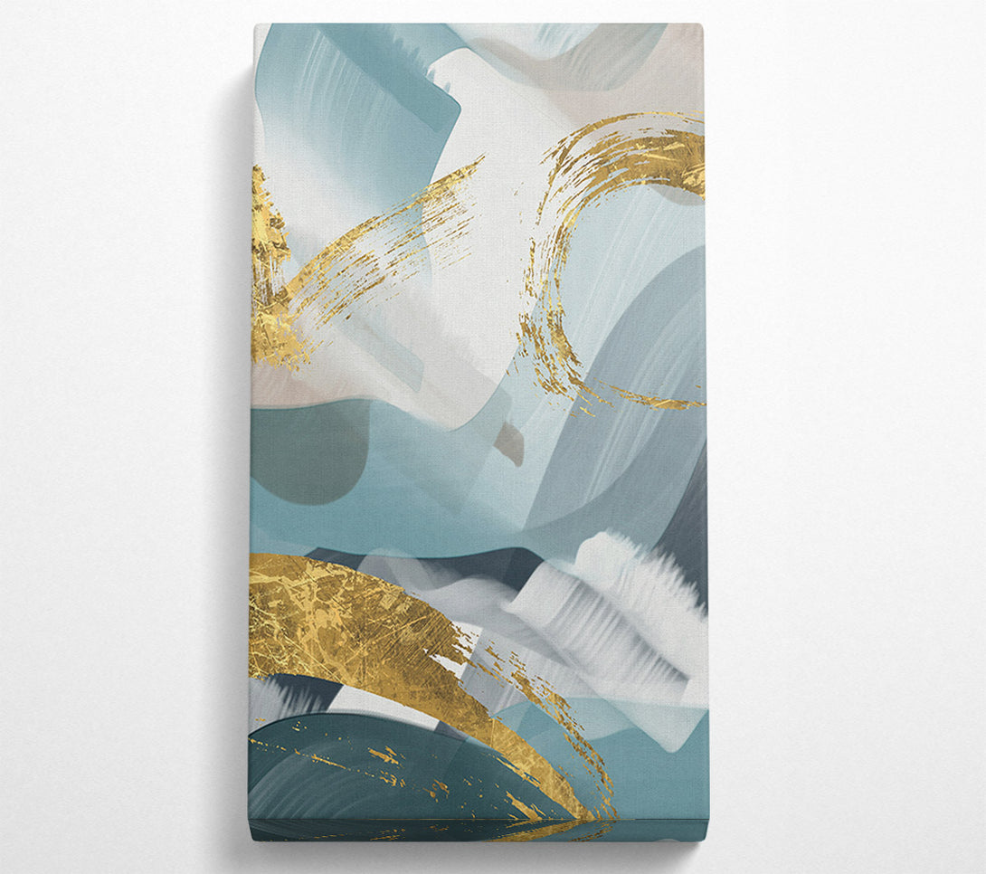  A Canvas Print of Brushstroke Canvas Wall Art