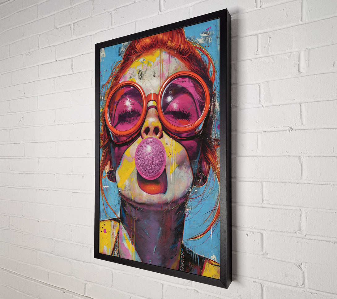  A Canvas Print of Bubble Gum Pop Canvas Wall Art