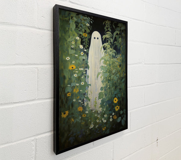 White Ghost In Green