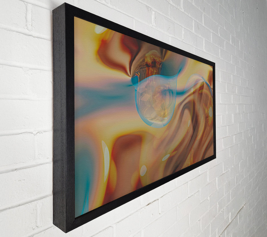  A Canvas Print of Amber Liquid Dreams Canvas Print