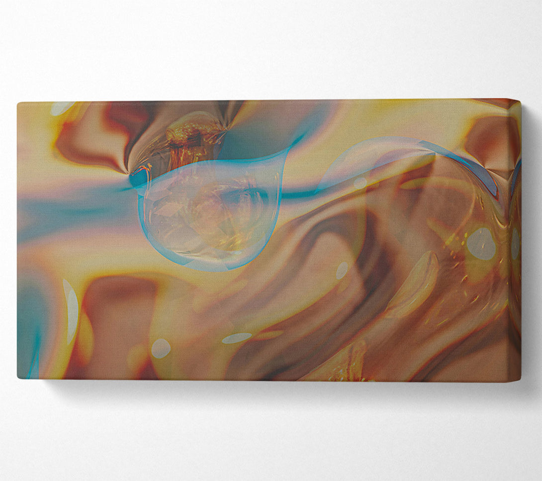  A Canvas Print of Amber Liquid Dreams Canvas Print