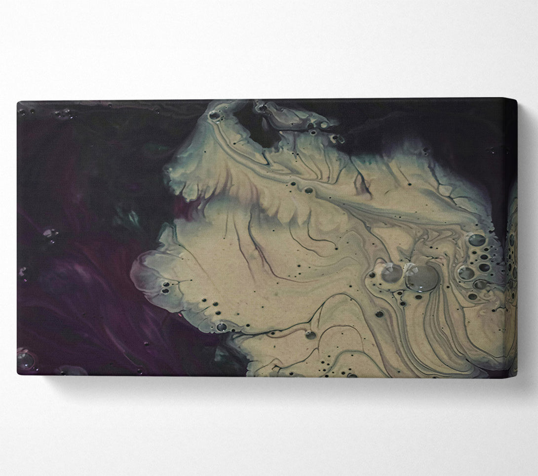  A Canvas Print of The Grey Swirl Canvas Art