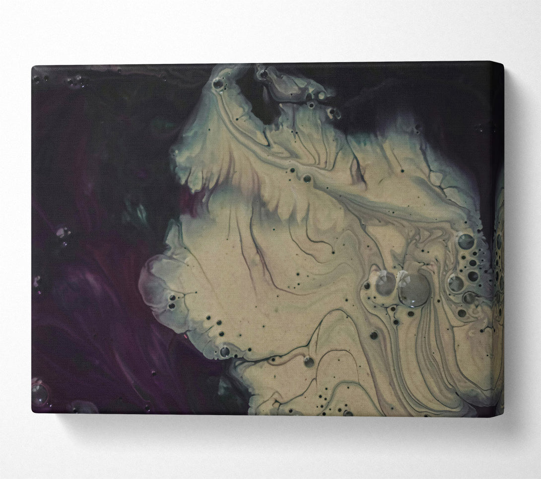  A Canvas Print of The Grey Swirl Canvas Art