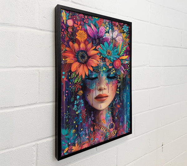 Bunch Of Flowers Head