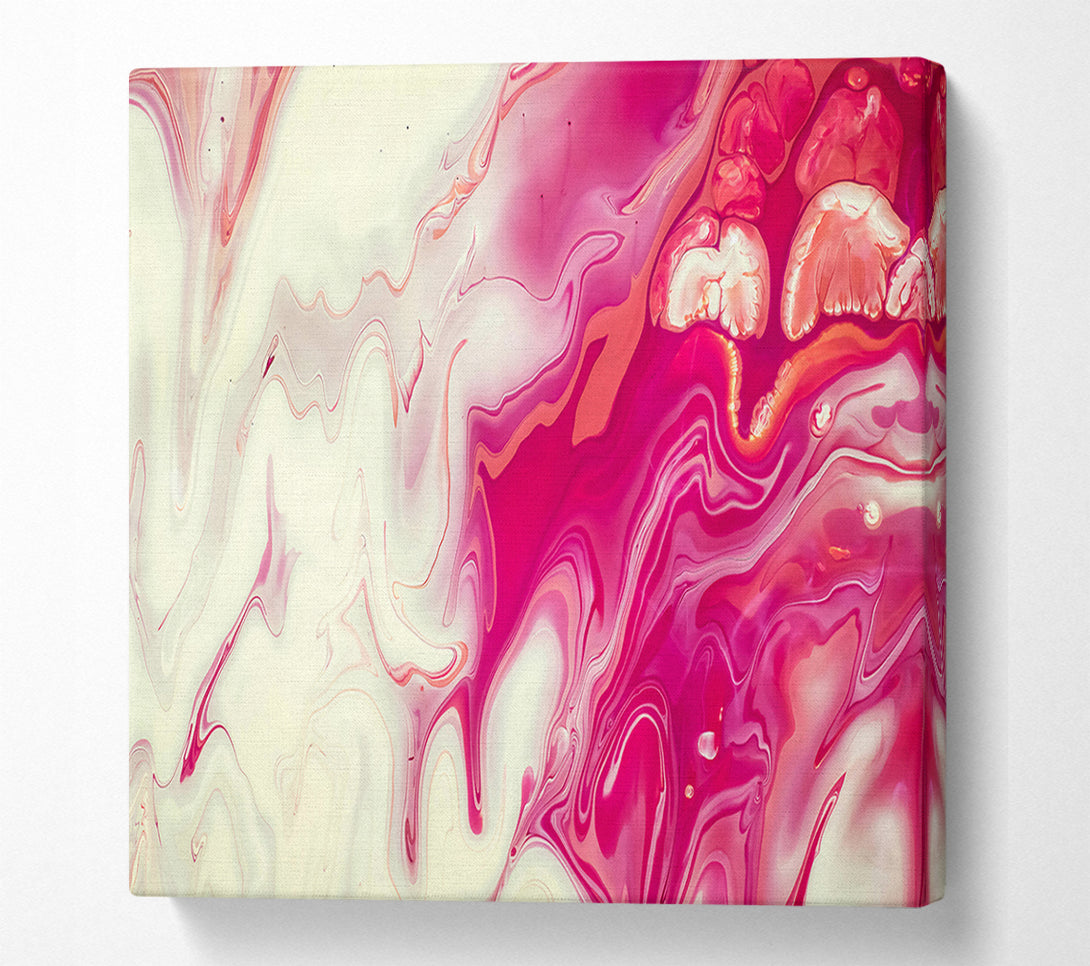  A Canvas Print of Crimson Swirls And Dreams Canvas Art