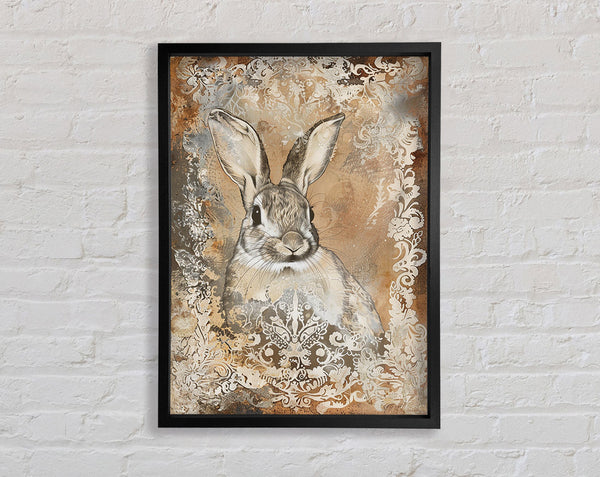 Bunny Design Framed Print