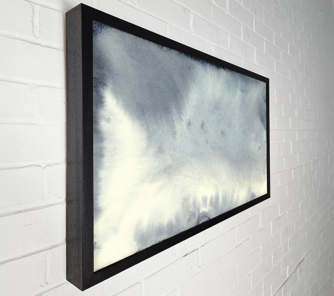  A Canvas Print of Grey Sky Abstract Canvas Art