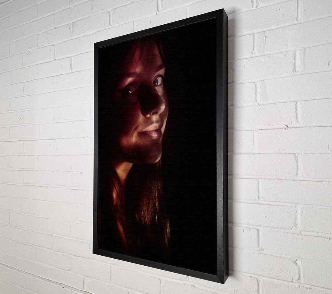  A Canvas Print of Crimson Whispers Canvas Print