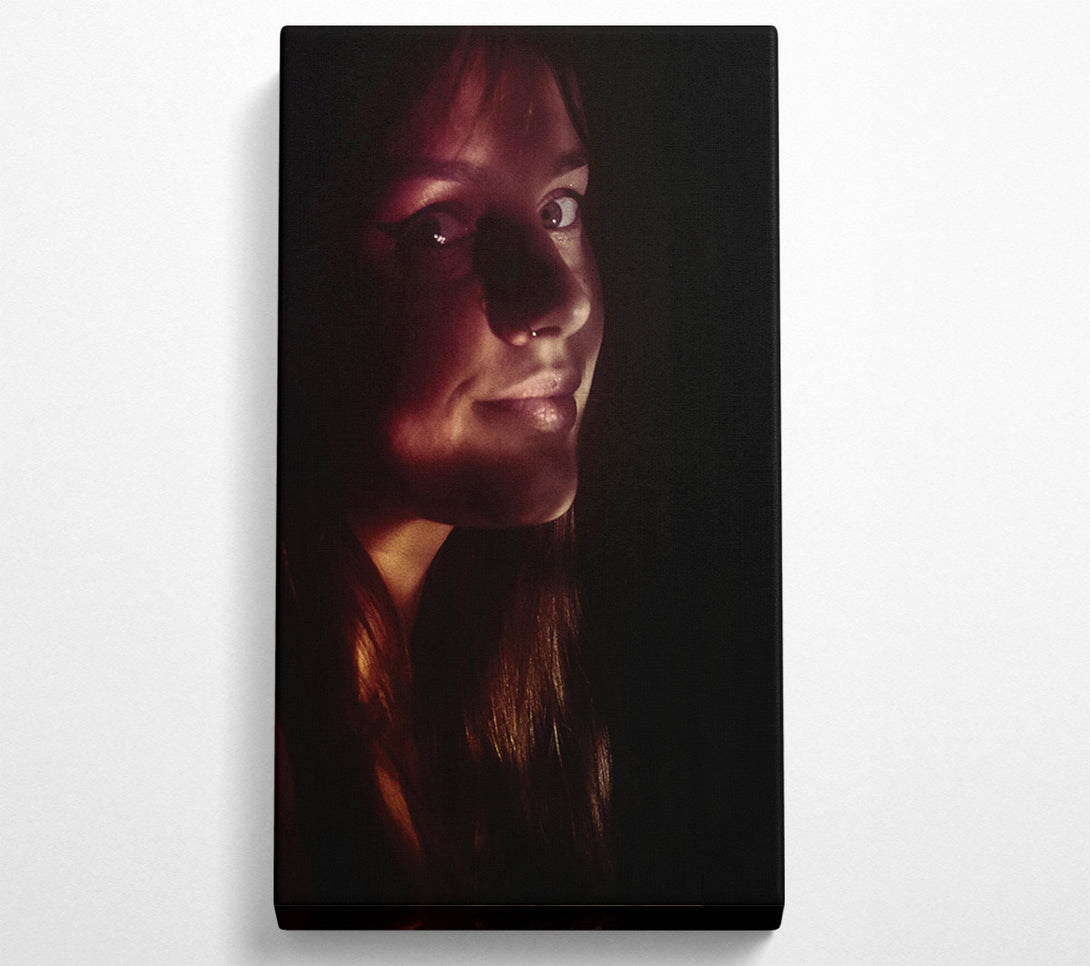  A Canvas Print of Crimson Whispers Canvas Print