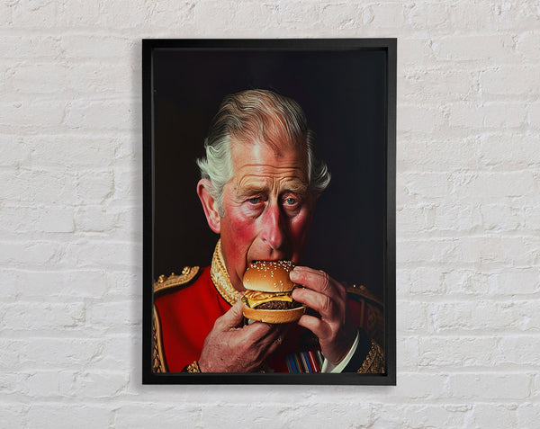 Burger King Framed Print