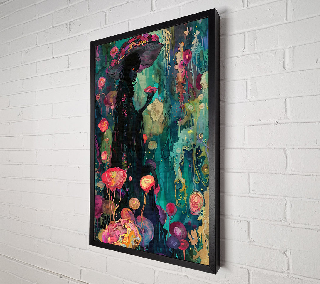  A Canvas Print of Teal Dream Weaver Canvas Art