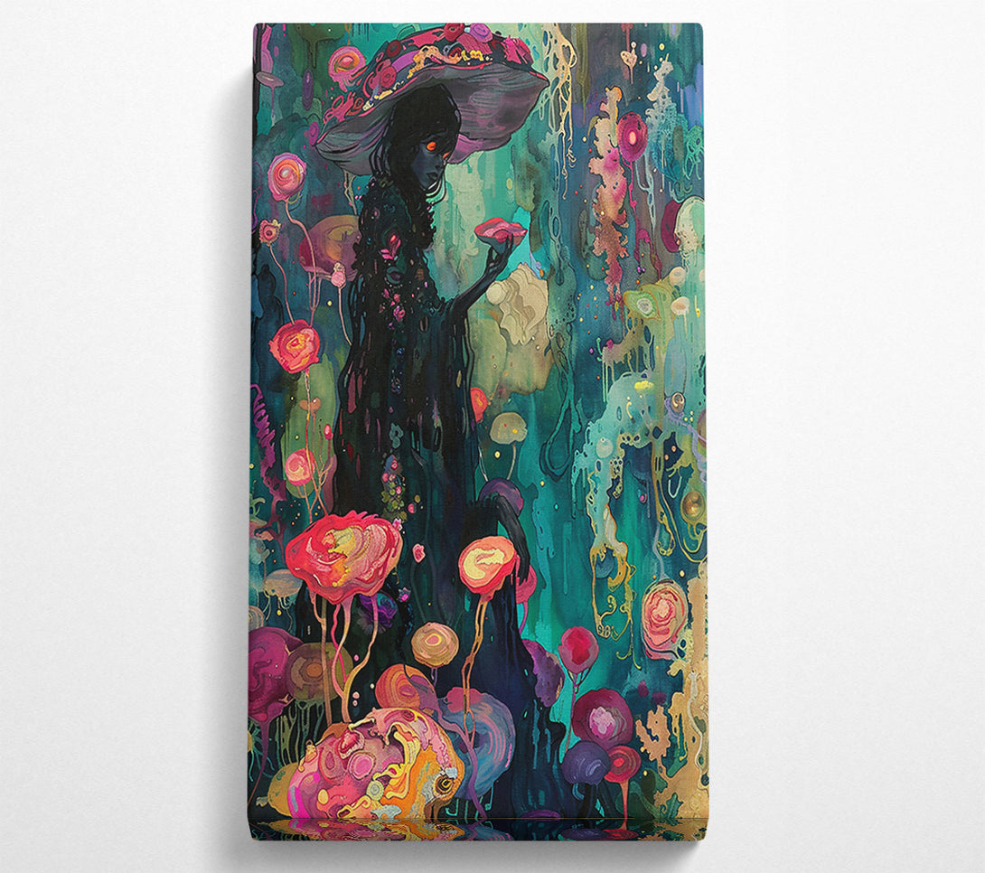  A Canvas Print of Teal Dream Weaver Canvas Art