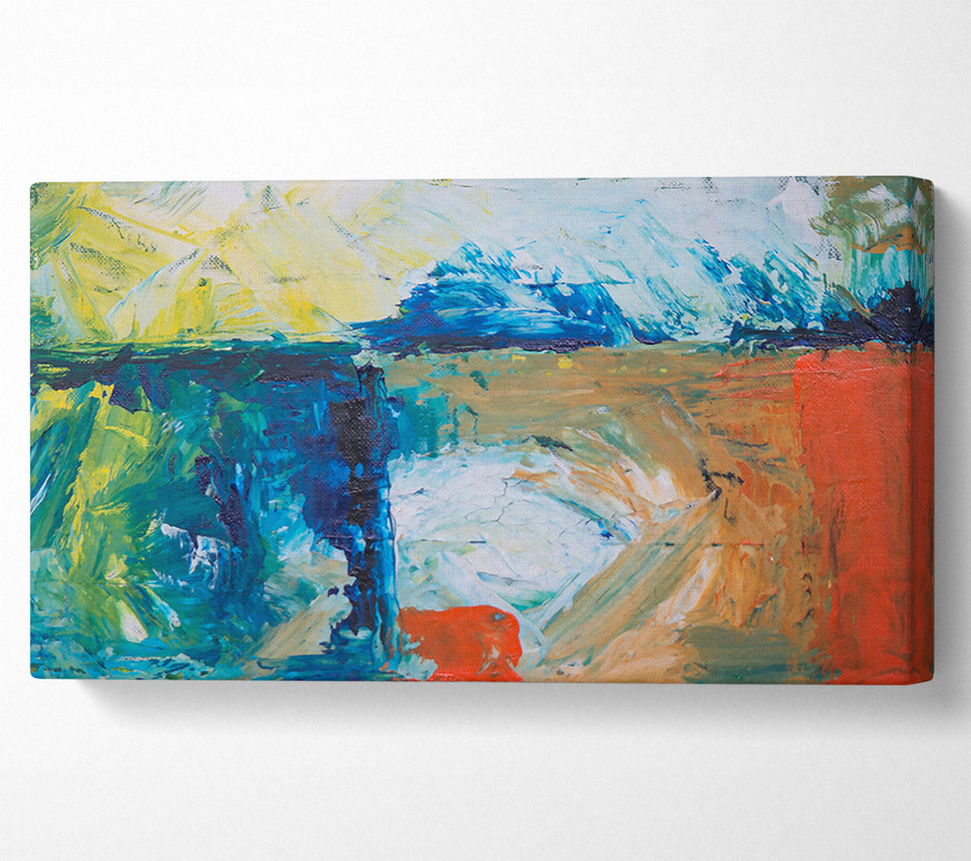  A Canvas Print of Blue Sky Dreamscape Canvas Wall Art