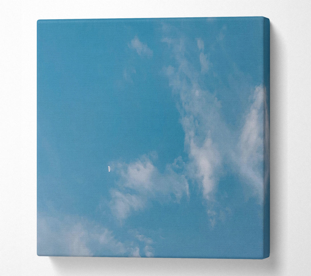  A Canvas Print of Azure Sky Dreaming Canvas Wall Art
