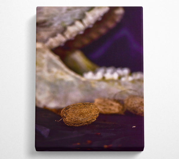  A Canvas Print of Golden Loofah Dreams Canvas Wall Art