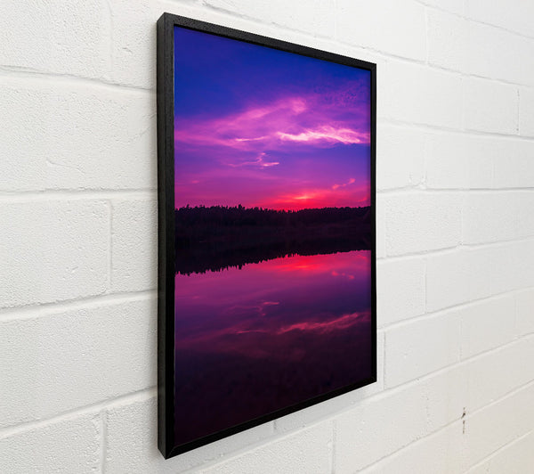 Purple Sky Reflection