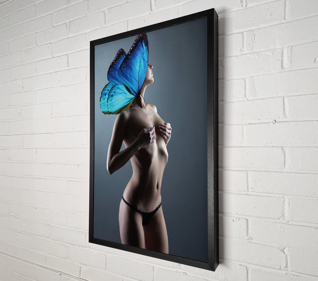  A Canvas Print of Butterfly Nude Canvas Print