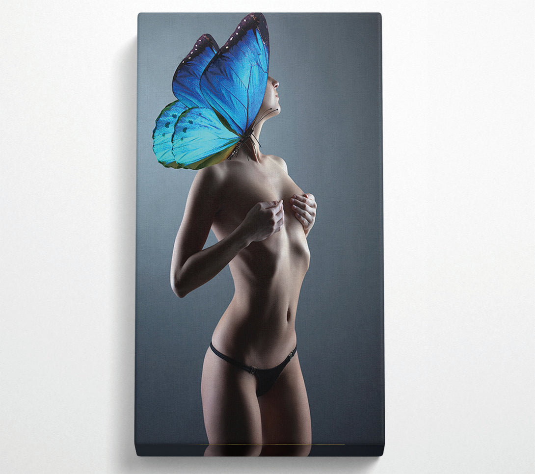  A Canvas Print of Butterfly Nude Canvas Print
