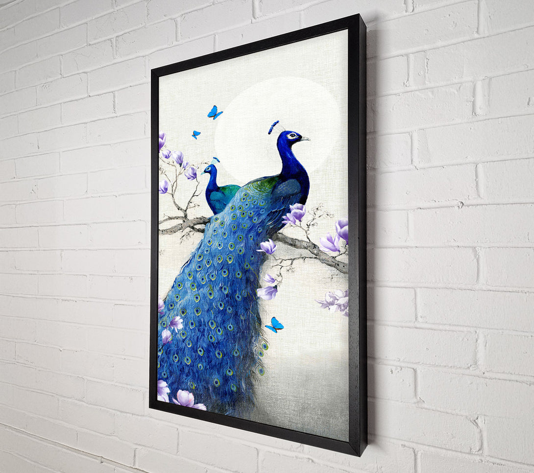  A Canvas Print of Butterfly Peacock Canvas Art
