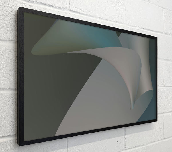 Gray Abstract Flow