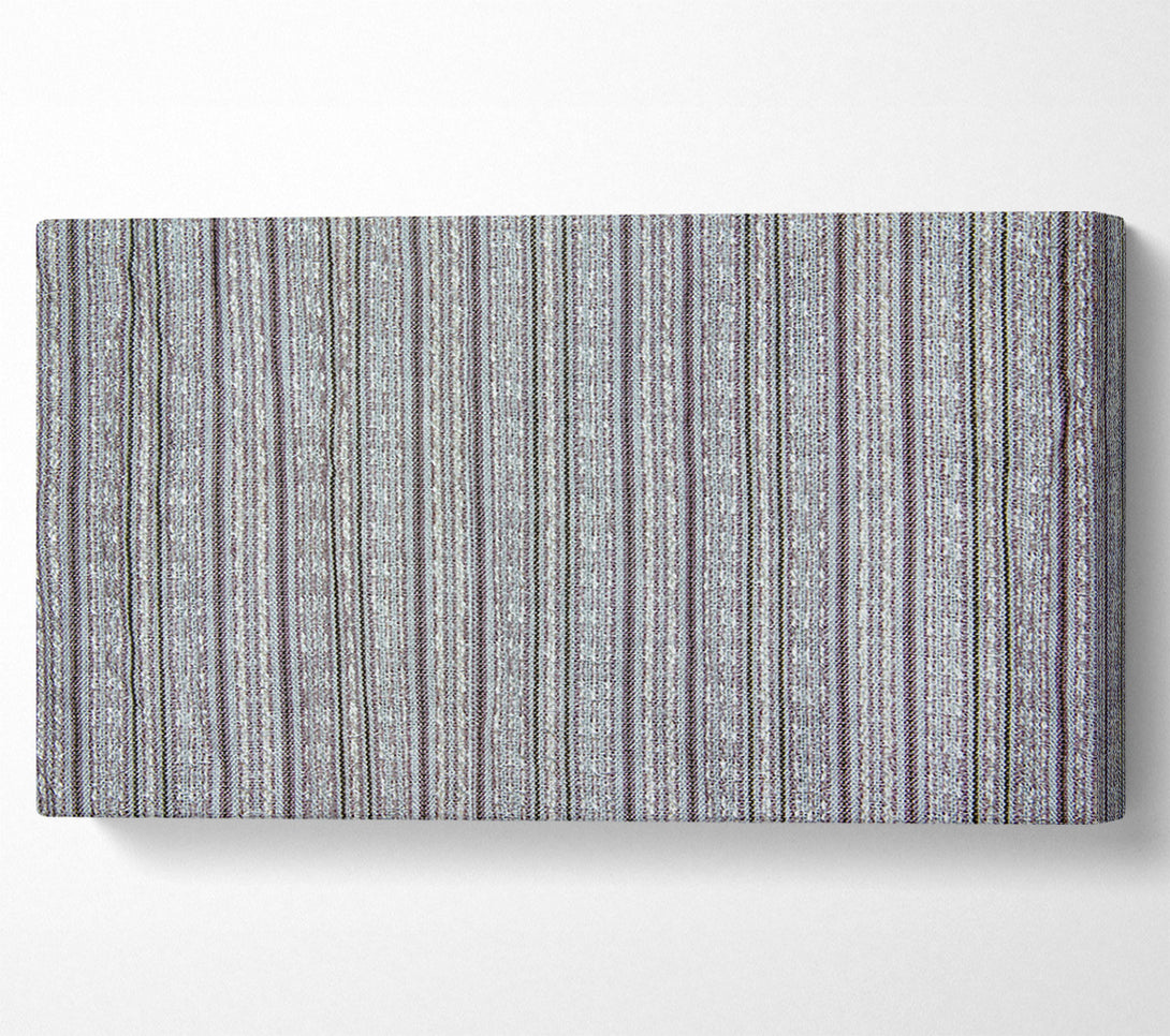  A Canvas Print of Silver And Grey Stripes Canvas Wall Art