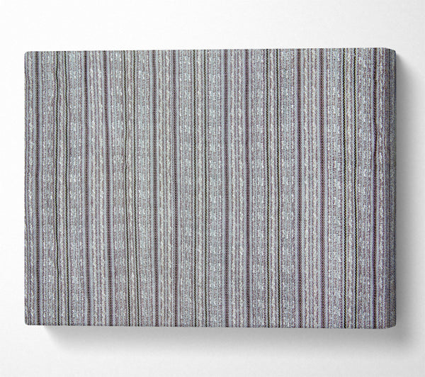  A Canvas Print of Silver And Grey Stripes Canvas Wall Art