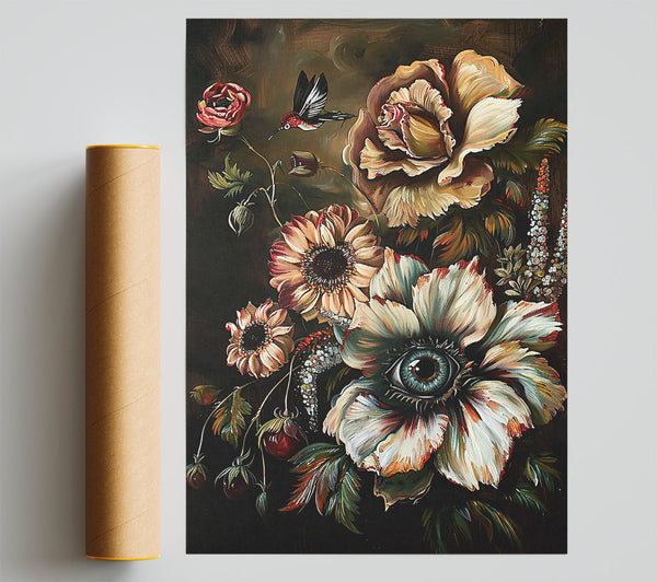 The Blue Eyed Bloom Poster