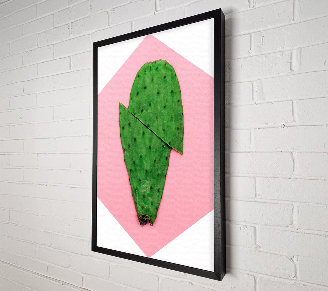  A Canvas Print of Cactus Cut Canvas Wall Art