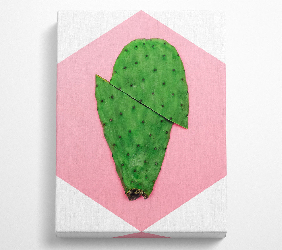  A Canvas Print of Cactus Cut Canvas Wall Art