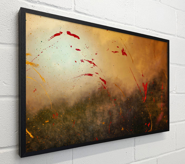 Golden Red Burst