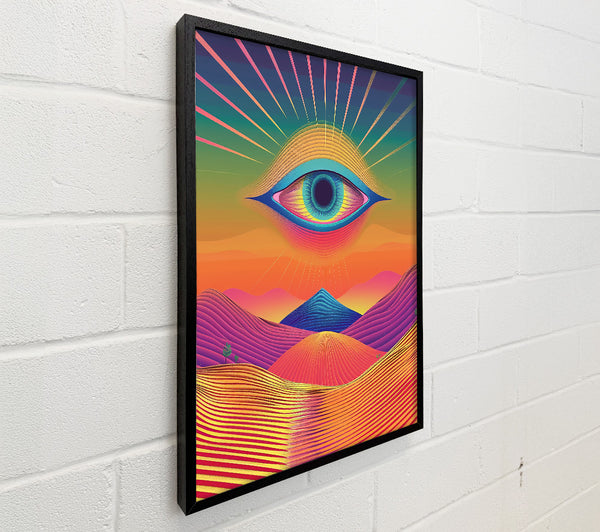 Orange Sun'S Gaze