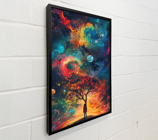Orange Cosmic Dreamscape